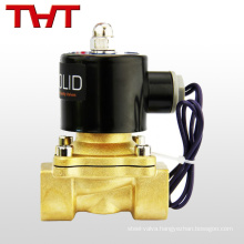 Waterproof direct acting plastic solenoid valve normally open 5v dc